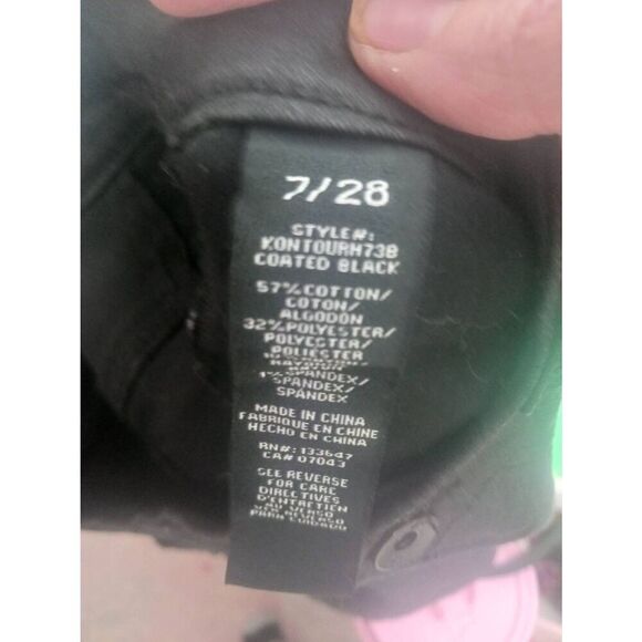 Kendall + Kylie The kontour high rise 7 / 28 black - Picture 3 of 4